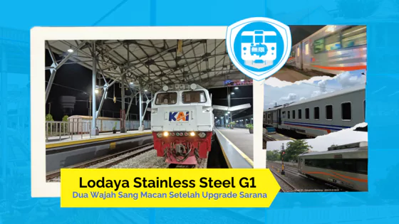 ka lodaya stainless steel g1 dua wajah setelah upgrade sarana