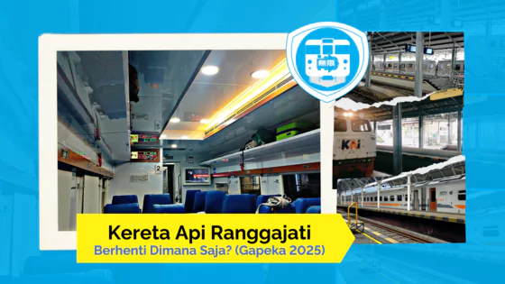 kereta api ranggajati berhenti di mana saja gapeka 2025