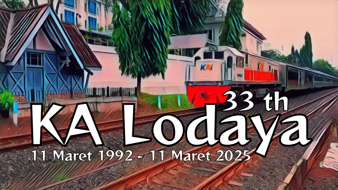KA Lodaya 33 Tahun_Dapat Downgrade Duksar Lokomotif