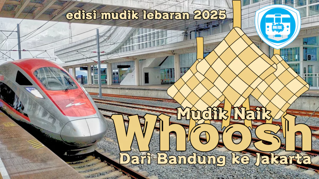 mudik naik whoosh dari bandung ke jakarta lebaran 2025