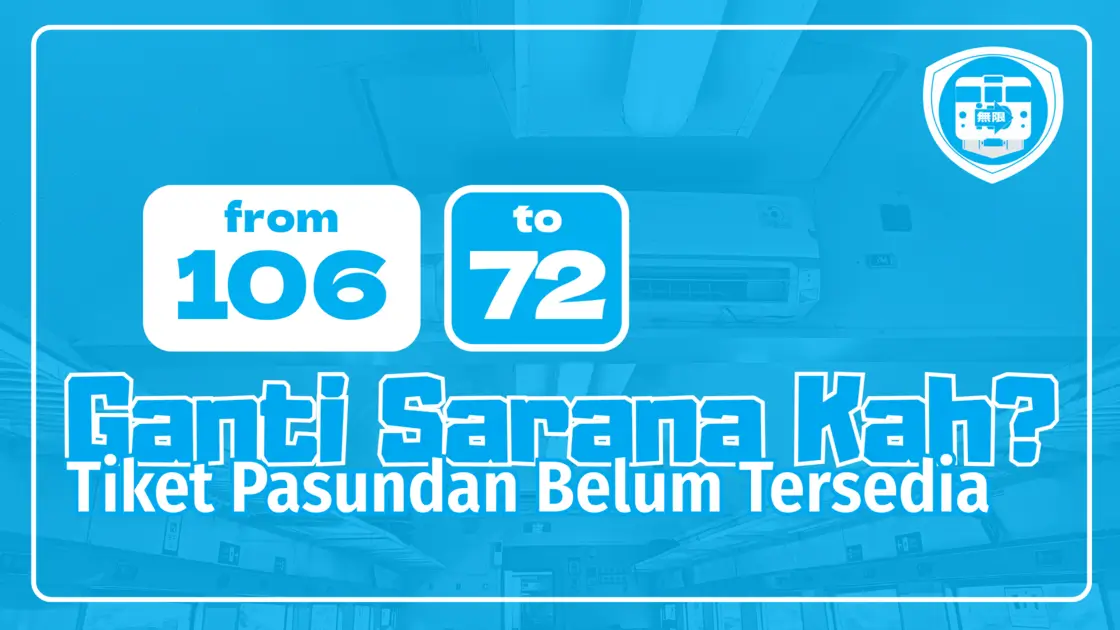 Tiket Pasundan Belum Tersedia