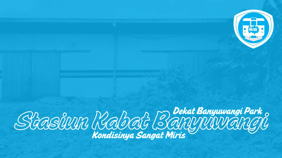 Dekat Banyuwangi Park Stasiun Kabat Banyuwangi Kondisinya Sangat Miris
